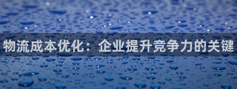 28圈加拿大6.0：物流成本优化：企