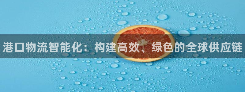 28圈PG电子游戏：港口物流智能化：